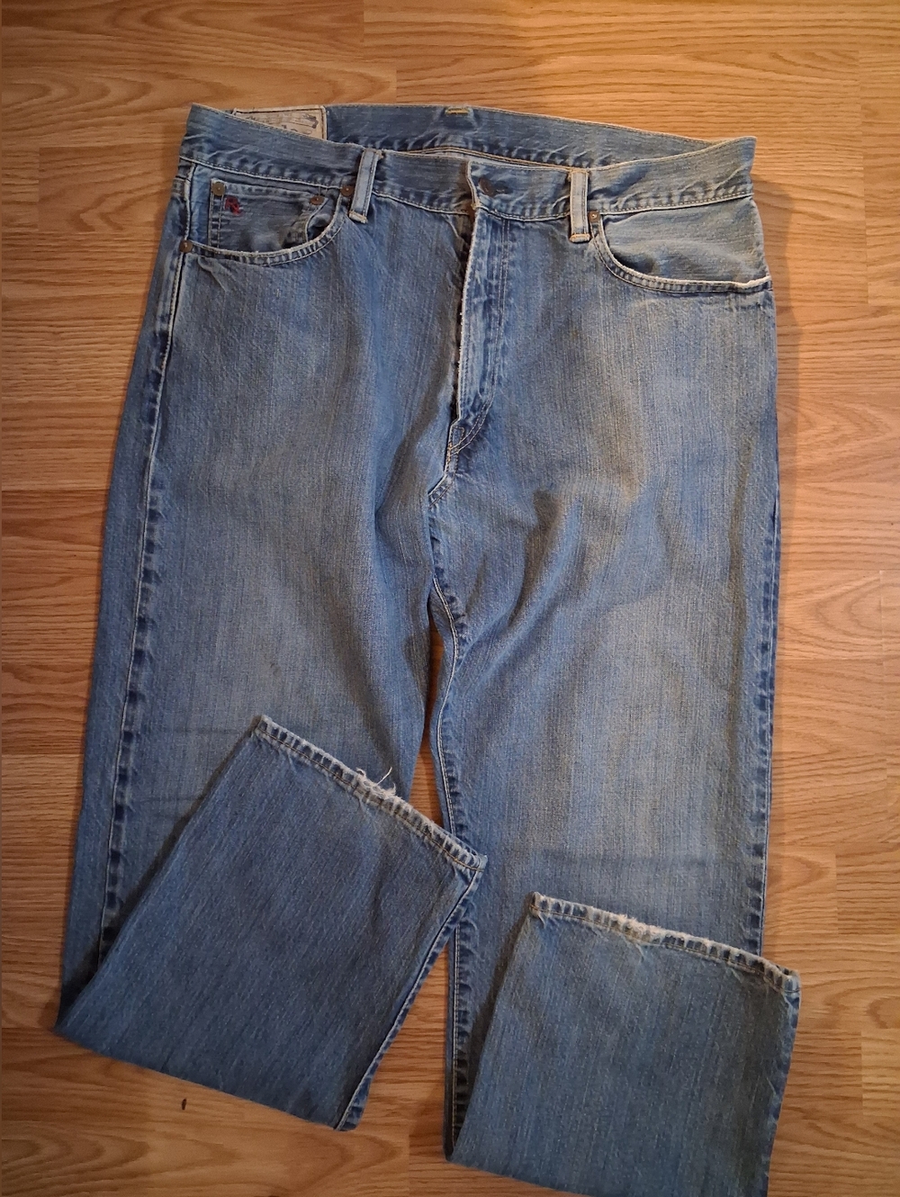VINTAGE POLO RALPH LAUREN Authentic Dungarees.  Mens.  Size 34x30